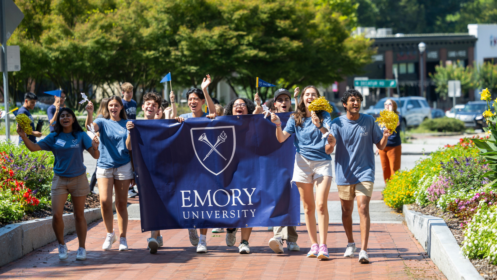 Emory spirit on campus
